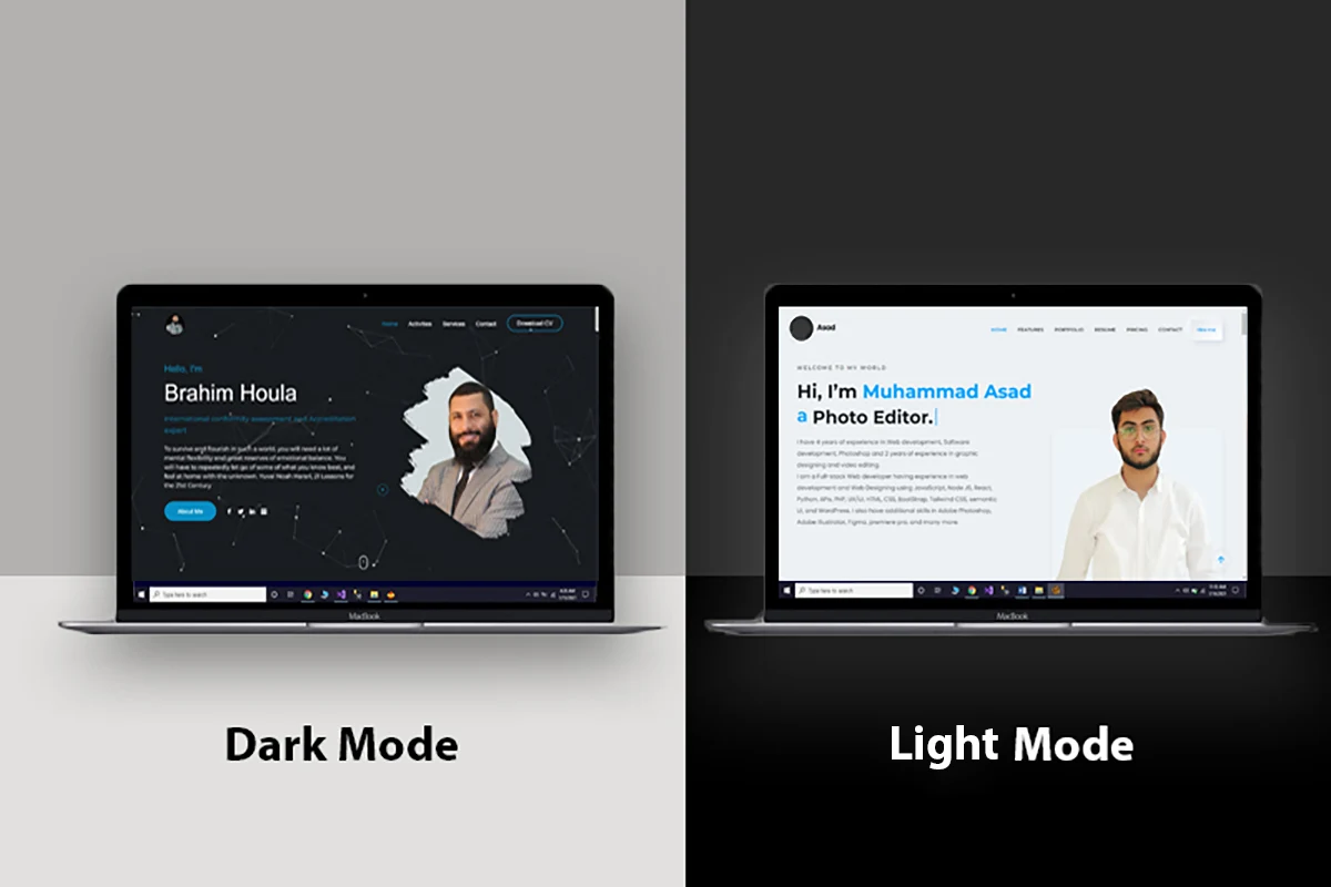 Personal Portfolio Images